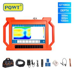 China PQWT GT1000A Geological Exploration Equipment Long Range Water Detector 18 Channels on sale