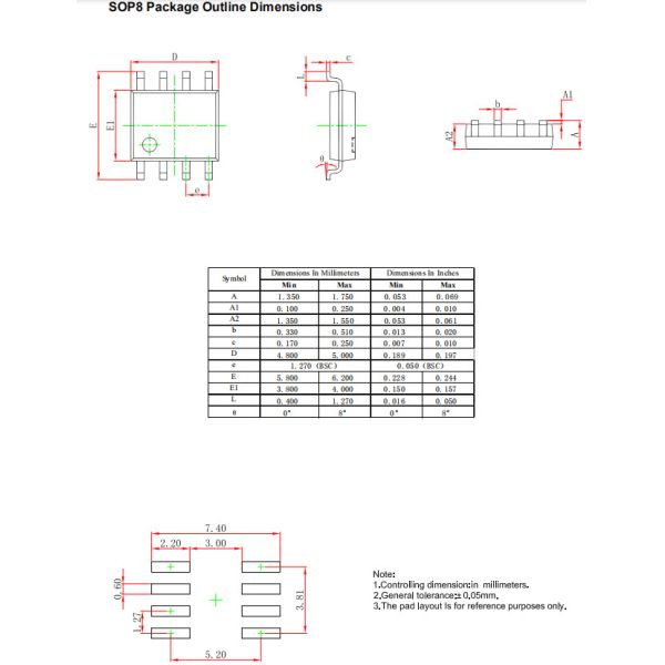 HXY4803 Mosfet Power Transistor