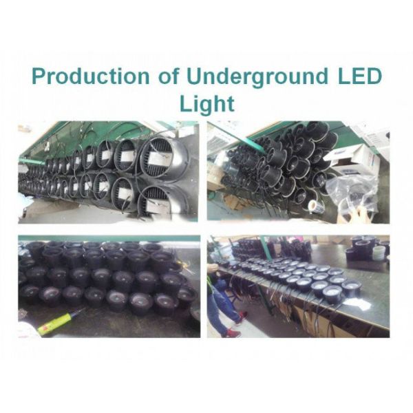 30cm Diameter Waterproof IP67 Roundquality waterproof inground led light 36W RGB White Color