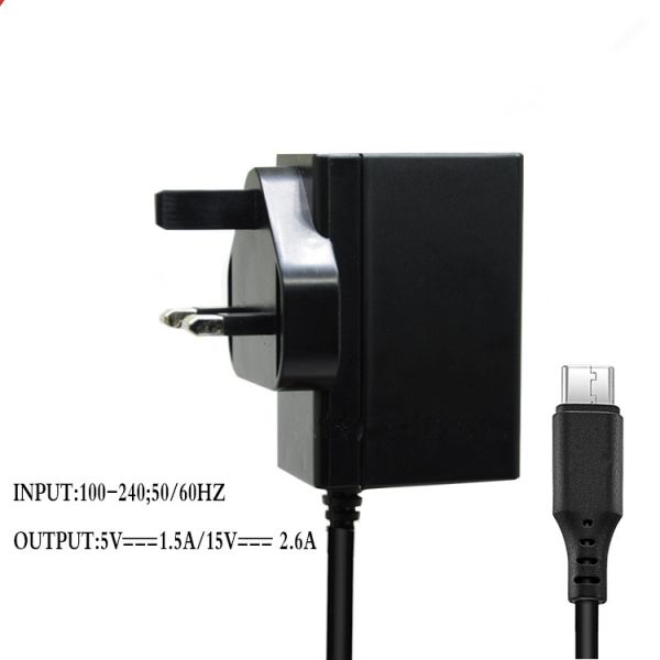 PP NS USB Data Charging Cable Switch Nintendo Power Adapter AC/DC Power Supply