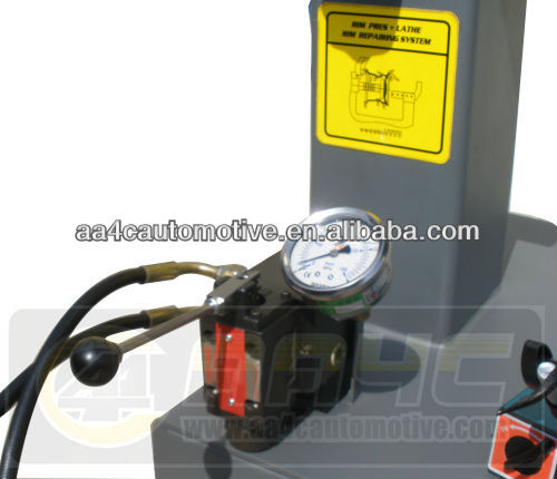 Alloy Wheel Portable Wheel Straightening Machine Without Lathe Mobile 0.75kw