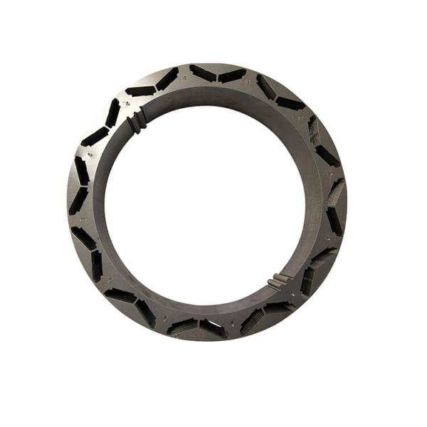 Quality OD89 Bldc DC Motor Stator Sector Silicon Steel Lamination Magnet Rotor Stator for sale