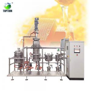 Wholesale Honey Propolis Purification Wiped Film Evaporator Short Path Vacuum Distillation from china suppliers