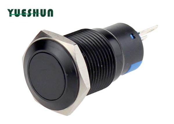 Quality Waterproof Anti Vandal Push Button Switch , 16MM Push Button On Off Switch for sale