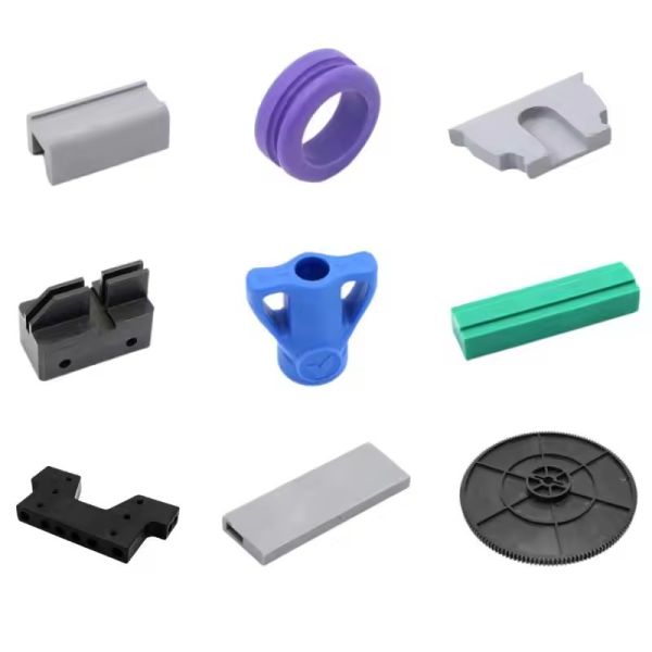 Custom Cnc Machining Milling Turning Plastic Acrylic Pvc Part Pom Parts Processing Service Machined Component Nylon Comp