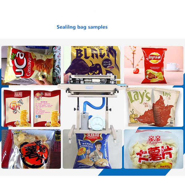 Gas Flushing Vertical Sealing Machine For Aluminum Bag Plastic Bag