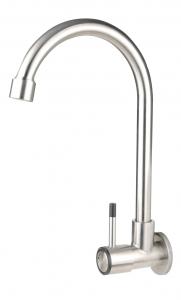 China china stainless steel  hot sale single handle kitchen faucet new design on sale