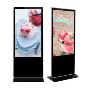 Wholesale LCD Backlight Standing Digital Screen , Interactive Digital Signage 450cd/2 Brightness from china suppliers