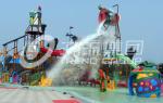 Durable Aqua Playground With Waterpark Slides And Funny Water Bucket