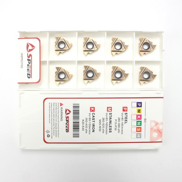 Precision Carbide Threading Inserts 22ER 22IR for External Threads Right and Left Hand Direction