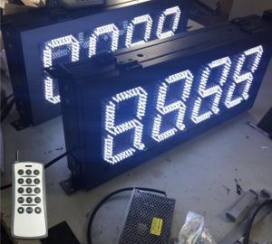 China Aluminum Alloy IP65 8 Inch 220V Gas Price Light Display on sale
