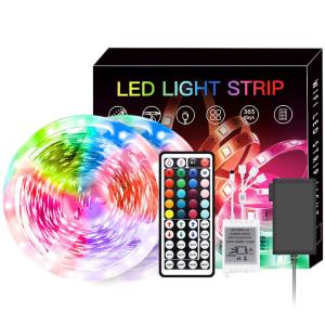China 12V 10m 5050 RGB LED Strip , Remotely Controlled Smart Home LED Strip on sale