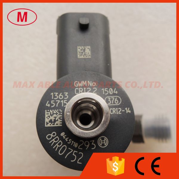 0445110293 Bosch common rail injector for Greatwall 4cyl.-2.8L TC eingine