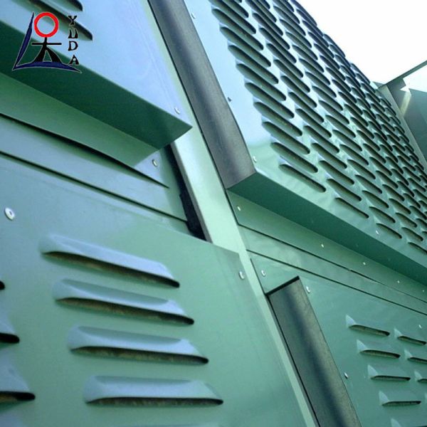 Outdoor Noise Reducing Residential Sound Barriers Highway Road Noise Barrier Fence