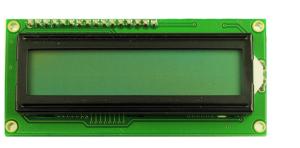 Wholesale 16 Characters X 2 Lines Character LCD Display Module STN Yellow-Green Transflective from china suppliers