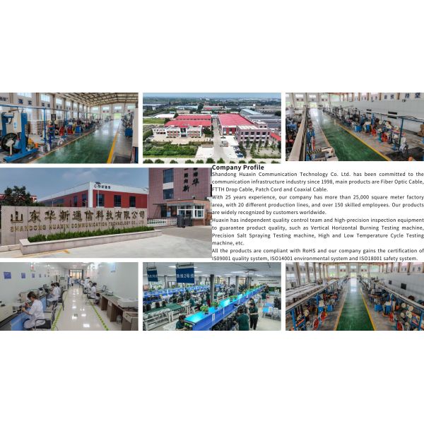 SMF 1-2 Cores Pre Connectorized Drop Cable LC SC UPC APC Bend Optimized