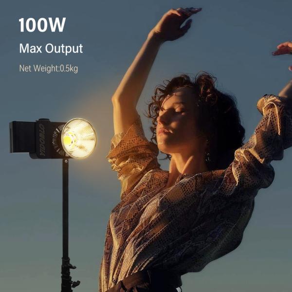 Quality 100W COB portable LED Video Light For Photography Video YouTube TikTok Recording Outdoor Shooting for sale