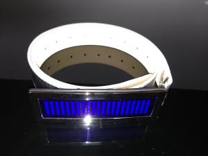 Wholesale Customized LED message display belt buckle for party from china suppliers