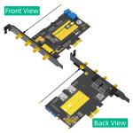 M.2 B key USB3.0 & PCIe dual bus interface 5G WWAN card Adapter Used for fast