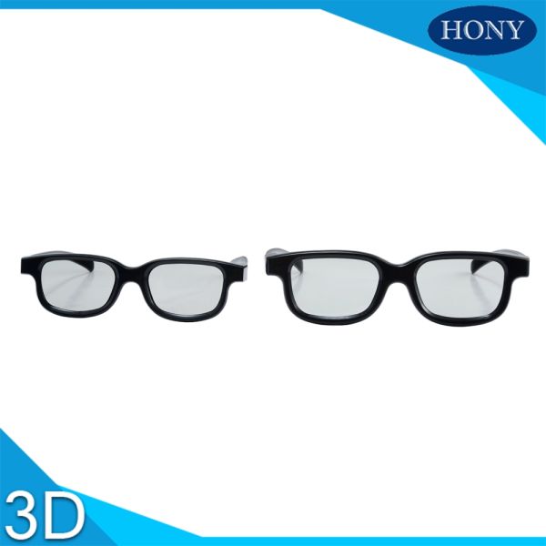 PC Plastic Frame Material Linear Polarized Glasses For 3D 4D Imax Cinema