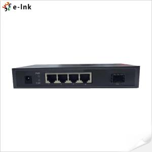 Wholesale 4-port 10/100/1000BASE-T + 1-port 1000BASE-FX SFP Ethernet Switch from china suppliers