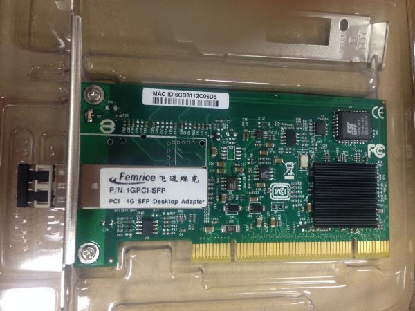 Quality 1000Mbps Single Port Desktop Computer PCI Network Cards for sale