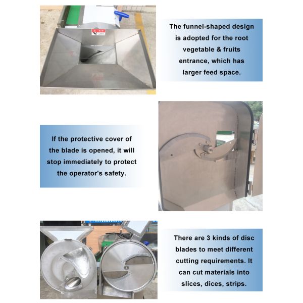 Double Heads Multi Function Onion Cutter Equipment / Electric Cabbage Slicer