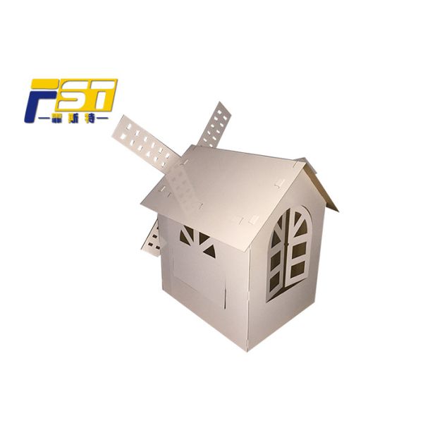 Various Styles Children'S Playhouse Cardboard Furniture Sturdy Load - Bearing