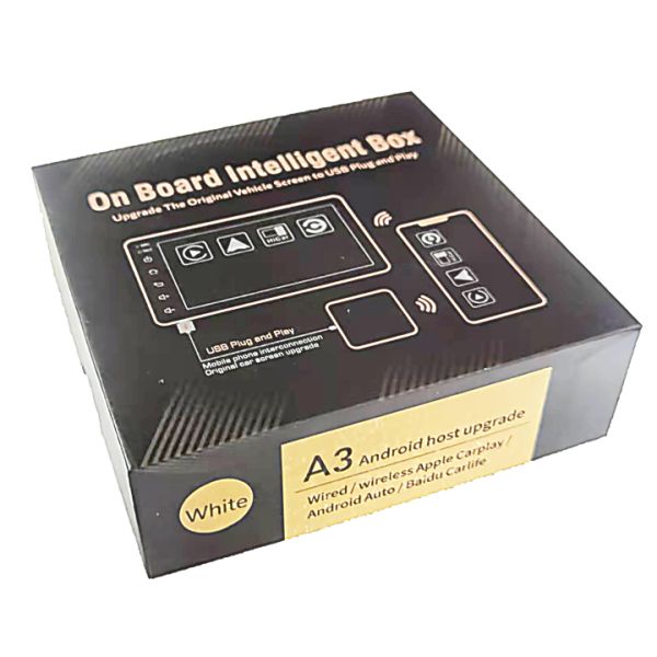 Wireless carplay Dongle for Apple Carplay Carlife USB cable for iPhone and Android cellphone A3-CarplayBox