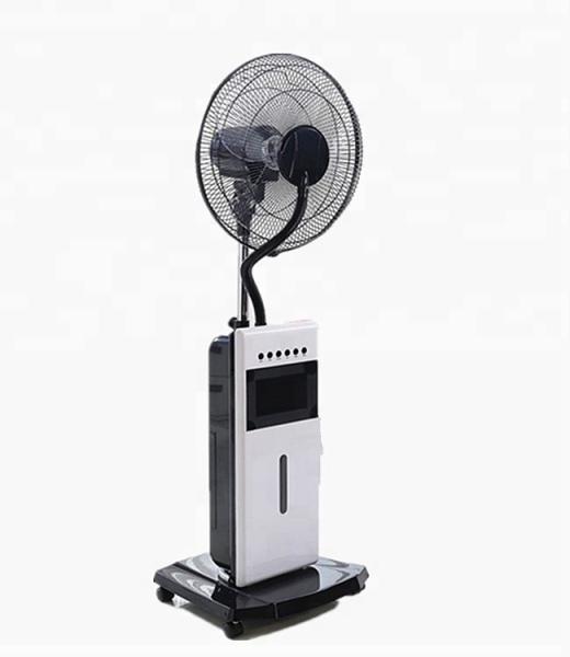Quality Indoor Home Mist Cooling Fan , 16 Inch Mist Fan With Remote Control for sale