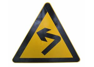 Wholesale Durable Yellow Triangle Sheet Raffic Warning Danger Traffic Signs from china suppliers