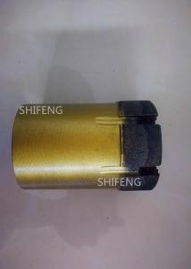China OEM 60 Mm Diamond Core Bit , Dry Diamond Core Drill Bits Low Power Consumption on sale