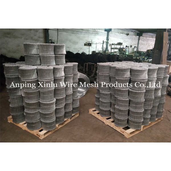 Bundle or Roll Packaging Double Loop Tie Wire Building Binding18 Gauge Black Annealed 0.7mm Rebar Tie Wire Loops