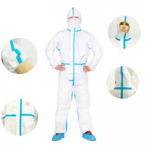 Wholesale Non Woven SF Disposable Fiberglass Protection Clothing Disposable Body Suit For Men from china suppliers