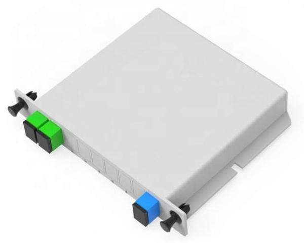 Quality Mini PLC Optical Splitter G657A Customized 1*2 1*4 1*8 1*16 1*32 1*64 PLC 2 Way Splitter for sale