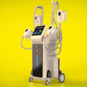 Wholesale 4 cryo handles cryolipolysis fat freeze machine / 4 cryo handles can work at the same time from china suppliers