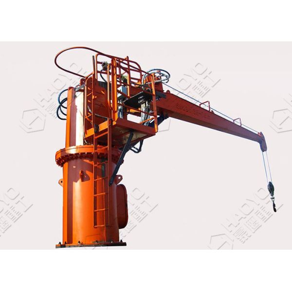 3ton 5ton 10 ton Heavy Duty Lifting Offshore Pedestal Crane Marine Cranes For Sale