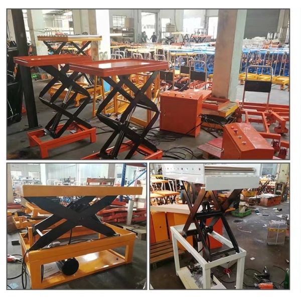 PT500A Electric Mold Platform Handcart Mobile Manual Lifting Platform Car Pedal Hydraulic Platform Car