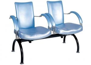 China 2 Seat Salon Reception Chairs Public Rest / Beauty Salon Waiting Room Furniture on sale