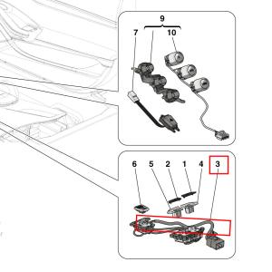 China For Ferrari Portofino Rht And Power Window Controls OEM 340652 on sale