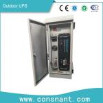 Telecom Online Outdoor UPS System 1KVA 613 * 640 * 954mm With Lithium Iron