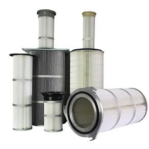 Quality Dust Collector Industrial Air Filter Cartridge Waterproofing Finishing Treatment for sale