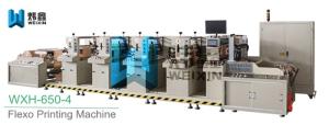 China Horizontal Type Flexographic Printing Machine For Paper Cup Fabric Bag on sale