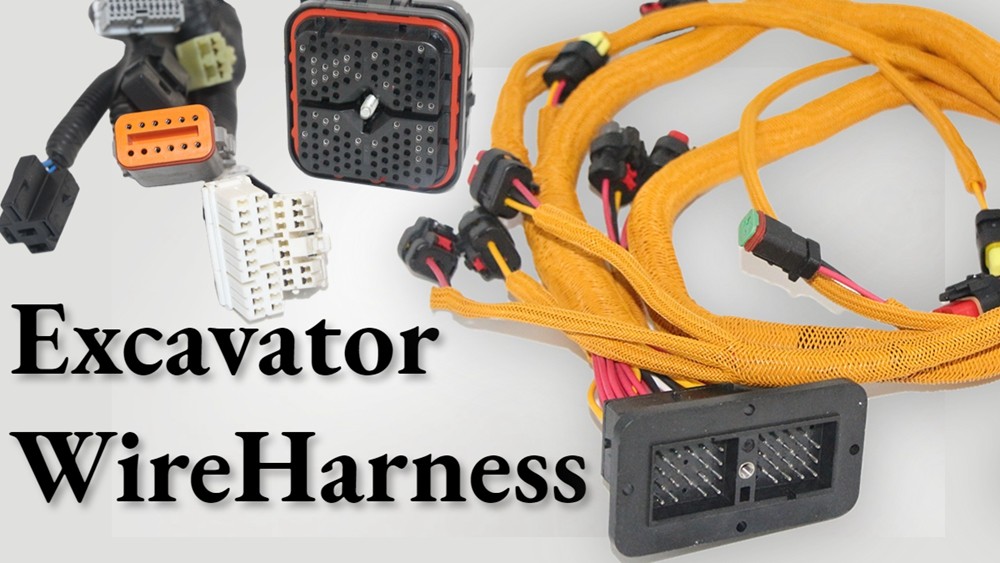 Excavator Harness 20Y-06-42411 Excavator Electrical Parts PC200-8 PC210-8 Cabin Main Wire Harness For Komatsu