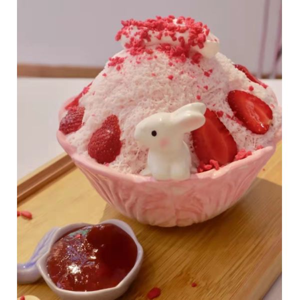 Snowflake Ice Block Crusher Machine Stainless Steel