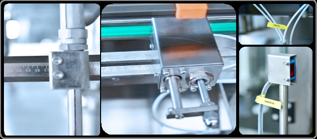 120bpm 4 Head Liquid Filling Machinery