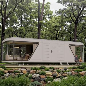Mobile Capsule House Ultimate Business Solution Chinese-Style Container Houses