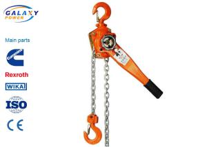 China 1.5 Ton Lever Hoist Overhead Line Construction Tools Manual Chain Block on sale