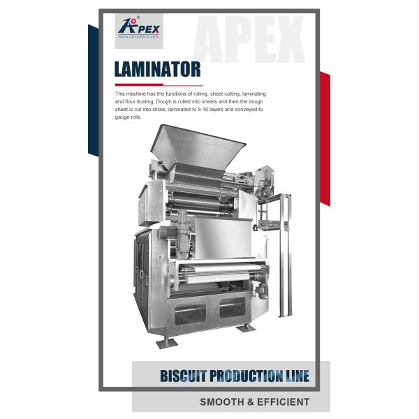 Biscuit Making Automatic Dough Sheeter , Aminating Dough Laminator