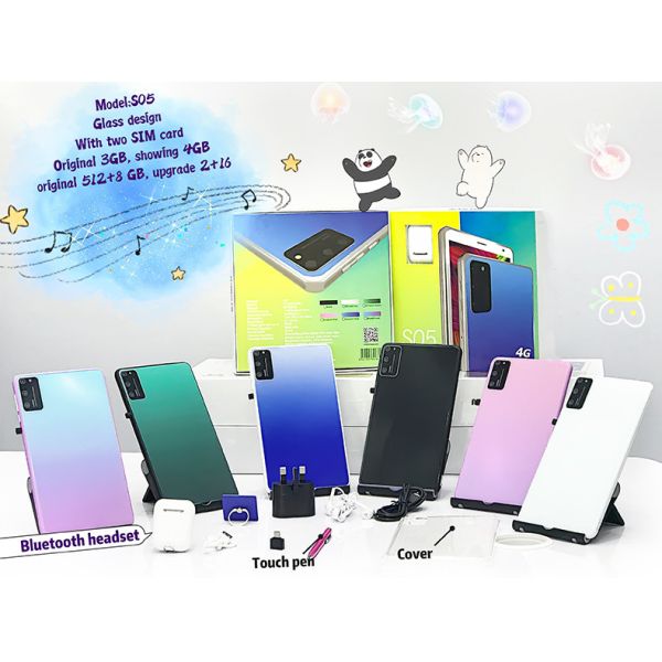 CPU MT6582 7inch Touch Screen Tablet EMMC 8GB Support Bluetooth 2.1